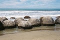 New ZealandÃ¢â¬â¢s famous Moeraki Boulders (Kaihinaki)